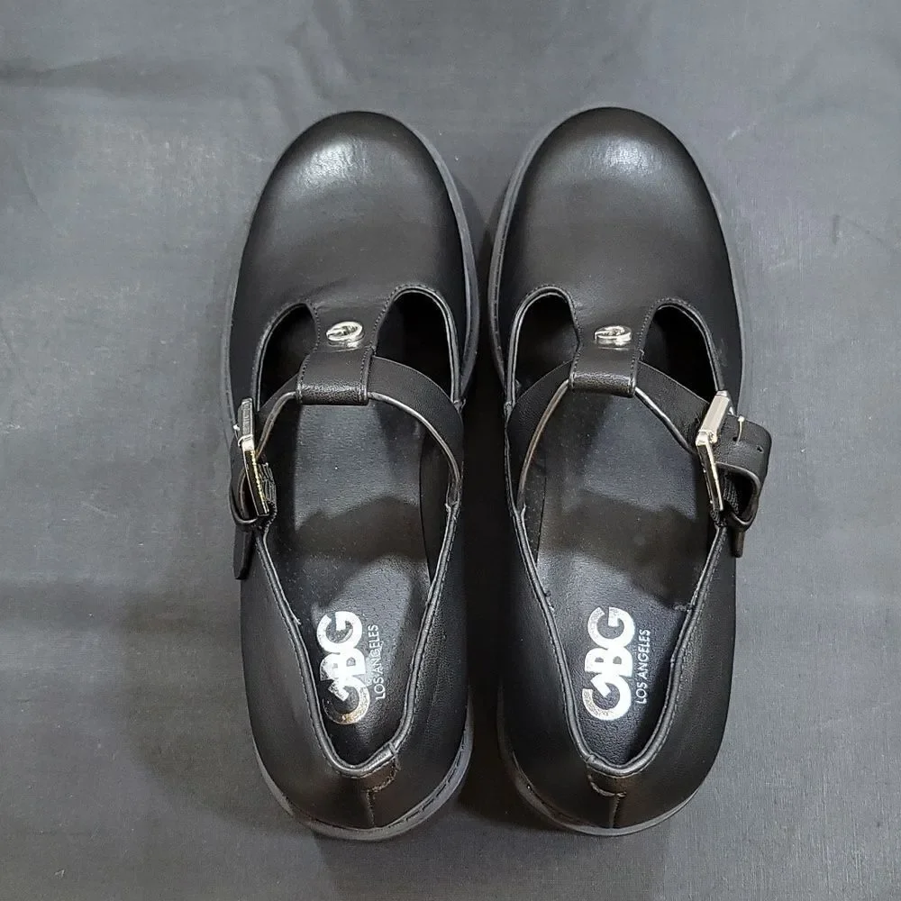 BRAND NEW GBG LOS ANGELES CHUNKY T BAR MARY JANE SHOES